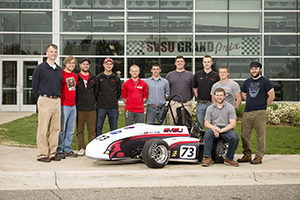 Cardinal Formula Racing Team and car